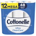 thumbnail image 1 of Papel Higiénico Cottonelle Ultra CleanCare Fuerte 12 Rollos, 1 of 7