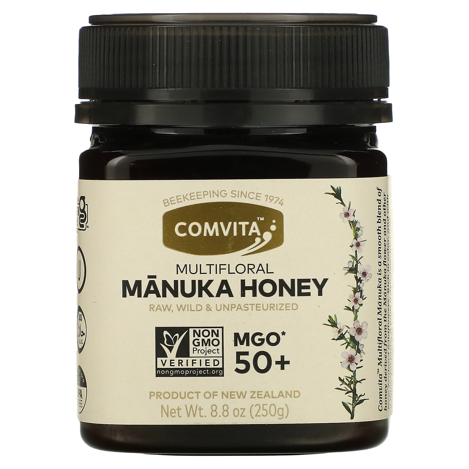 Comvita - MGO 50+ Multifloral Manuka Honey - 8.8 oz