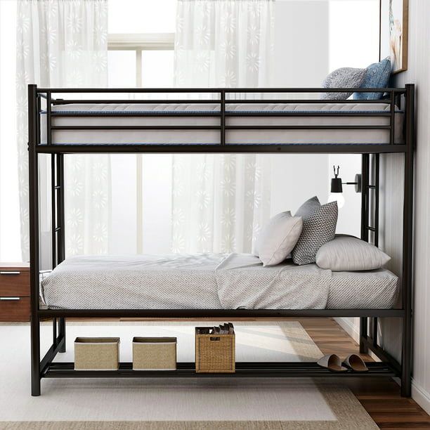 Twin Over Metal Bunk Beds, Bunk Bed Support