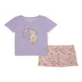 thumbnail image 1 of Girls Short Sleeve Top and Sleep Short Pajama Set  2-Piece  Sizes 4-18 &, 1 of 3