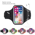 thumbnail image 3 of facefd Arm Phone Bag Waterproof Sweat-proof Sports Armband Pouch Outdoor Reflective Touch Screen Storage Holder Adjustable Case Fluorescent Green, 3 of 9