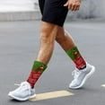 thumbnail image 1 of Bas Roses 67 Chaussettes Imprimées Mignonnes Chaussettes de Baseball, 1 of 5