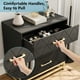 thumbnail image 3 of Cómoda de 3 Cajones para Recámara - Mueble Moderno con Almacenamiento, Negro, 3 of 8