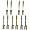 thumbnail image 4 of Set of 5 Daily Use Noodle Forks with Comfortable Grip Silverware for Everyday Dining, 4 of 8