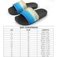 thumbnail image 2 of GZHJMY Stylish Slides for Women Men, Holidays. Sand Beach, Sunglasses and Starfish Soft Flexible Slip-on Sandals Slippers, 2 of 7