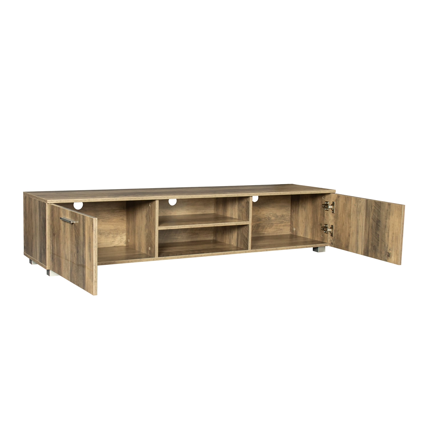 Kepooman 67" Entertainment Center for TVs for Dining Room, Modern TV Stand for Bedroom, Mid-Century TV Console for Living Room, Oak-B Kepooman 67" Entertainment Center for TVs for Dining Room, Modern TV Stand for Bedroom, Mid-Century TV Console for Living Room, Oak-B
