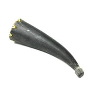 Jamtown World Instruments J0127-900048 Handmade & Fair Trade Cameroon Cow Horn Shaker
