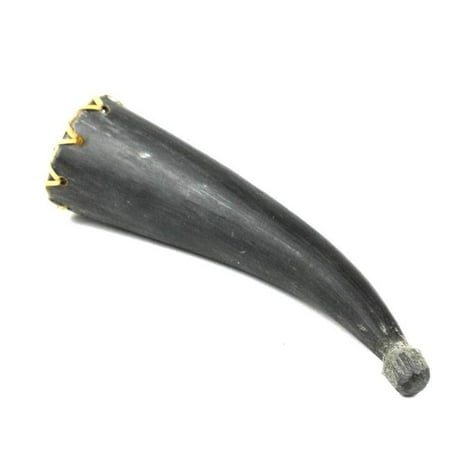Jamtown World Instruments J0127-900048 Handmade & Fair Trade Cameroon Cow Horn Shaker