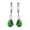 Green, variant on Wioihee Ladies' jewelry Women's Earring with Hollow Design,Women Fashion Cubic Zirconia Water Drop Dangle Earrings Jewelry Gift