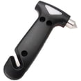 thumbnail image 1 of Apuakthei Martillo de emergencia, martillo rompeventanas, martillo de rescate, martillo de rescate para automóviles, martillo de rescate para automóviles, cortador de cinturón de seguridad negro, 1 of 5
