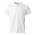thumbnail image 3 of Afdoent Golf Shirts For Men Male Short Sleeve Shirt Summer Casual Solid Color Holiday Shirts Tops Fashion, 3 of 5