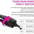thumbnail image 5 of Hair Dryer Brush Combo for Detangling and Styling - Straightening Tool with Comb Design (Black), 5 of 5