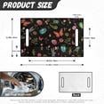 thumbnail image 7 of Whosucclay Butterfly Floral Insect Print 4-Pocket Golf Cart Seat Protector for EZGO Yamaha Club Car Icon, 4 Front Pockets Cover Blanket Cushion Cover, 7 of 7