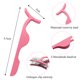 thumbnail image 4 of 10 Pares Pestañas Postizas 3D Efecto D Curl Espesas y Esponjosas con Pinza y Adhesivos Extensiones de Fibra Sintética para Maquillaje Ojos, 4 of 8
