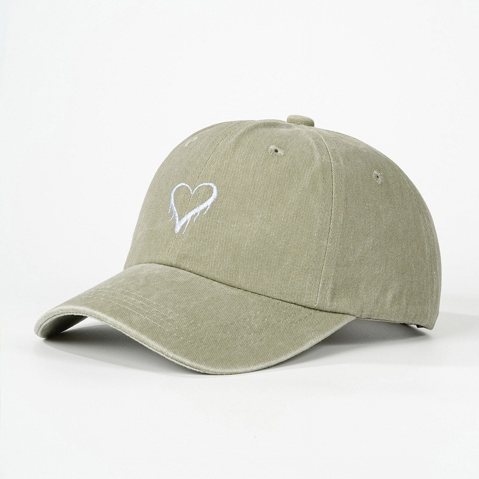 Vintage Washed Baseball Cap Women Adjustable Distressed 