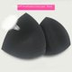 thumbnail image 1 of Almohadilla para el pecho triangular para ropa interior, perforada, transpirable, con esponja, para envolver el pecho, para yoga, lavable a máquina, sin deformación, 1 of 2