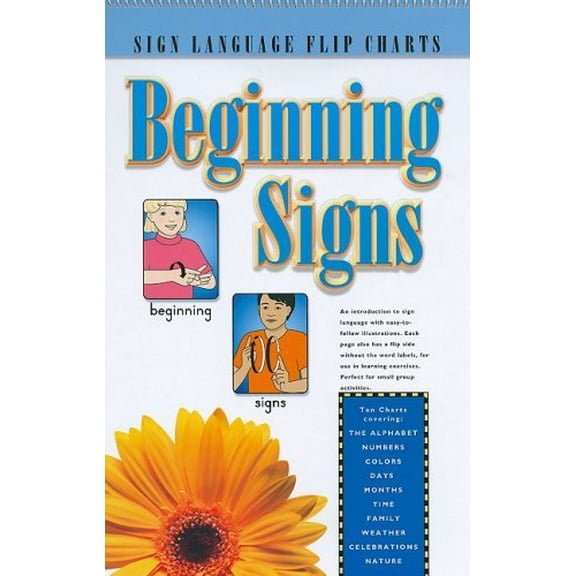 Pre-Owned Beginning Signs (Sign Language Flip Charts) Paperback