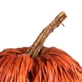thumbnail image 6 of Northlight Woven Rattan Fall Harvest Pumpkin Decoration - 8.5", 6 of 7