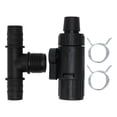 thumbnail image 2 of Fish  Water Changer Faucet Adapter, 3 Way Aquarium Faucet Nozzles Connectors Simple To Operate Water Changer Faucet Adapter For Fish  Over Water Tool, 2 of 8