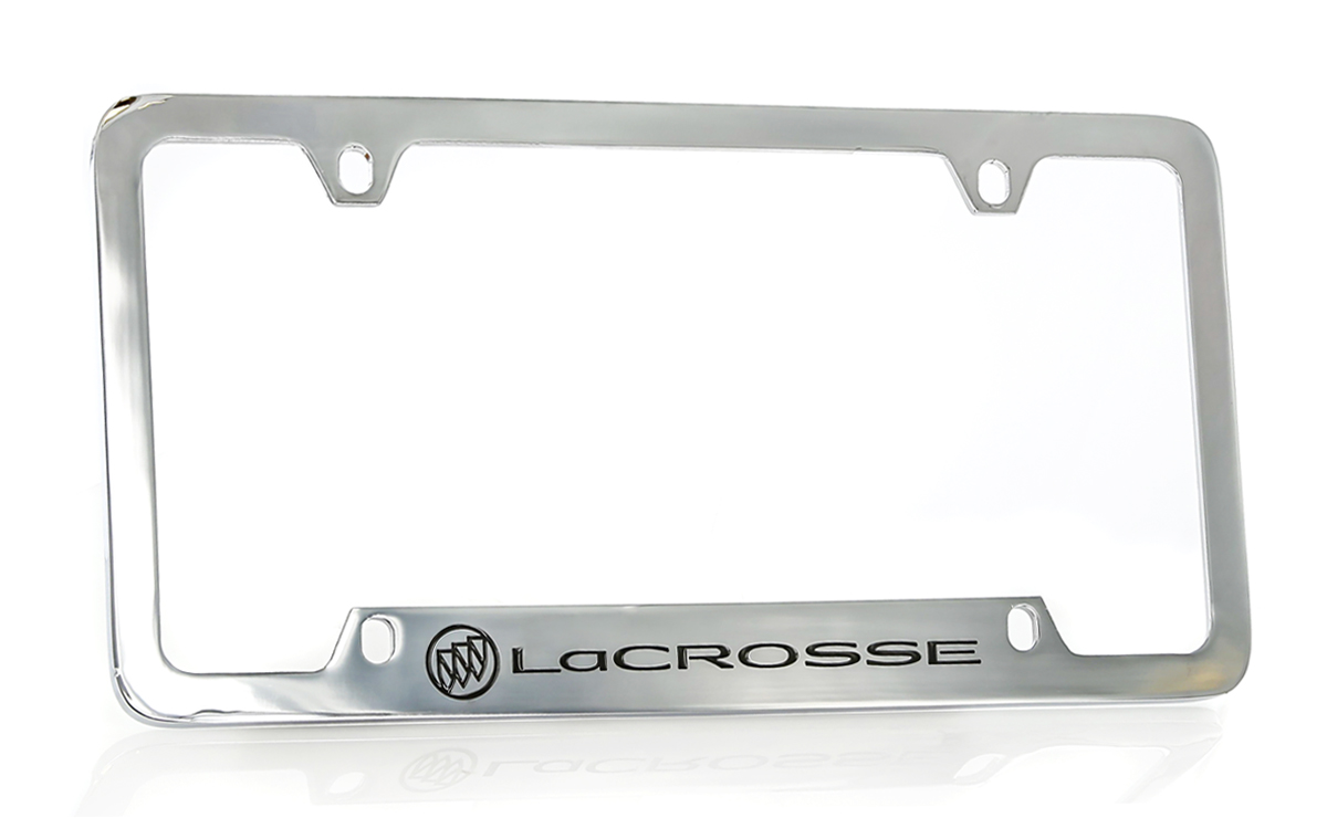 Elite Automotive Chrome License Plate Frame For Lincoln Nautilus (Front & Rear)