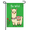 Garden Flag-3, variant on Jungle Lion Wildlife Garden Flag 12×18in Double Sided, Flexible Polyester Yard Banner, Tropical Leaf Animal Art for Lawn Patio Farmhouse Seasonal Outdoor Courtyard Decor