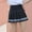 Black, variant on Idoravan Women's Basic Versatile Skirt Women Fashion High Waist Pleated Slim Solid A-line Skirt