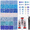 Blue, variant on 20000Pcs 3mm Multicolor Flatback Resin Rhinestones with 3Pcs 10ml B7000 Adhesive Glue, Blue Mixed Color Gem Stones for Nail Art, DIY Crafts, Shoes, Clothing, Tumblers, Diamond Painting & Bedazzling