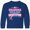 Royal Bue, variant on Inktastic My Grandma is a Survivor Breast Cancer Awareness Long Sleeve Youth T-Shirt