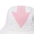 thumbnail image 3 of Sombrero ajustable de lana corderitos Yinane 21.3-23.2 pulgadas rosa invierno pesca Camping, 3 of 3