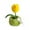 Yellow, variant on 1PC Weaving artificial flower pots Yellow tulip potted plants
