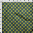thumbnail image 3 of oneOone Cotton Cambric Fabric Tartan Check Print Fabric BTY 56 Inch Wide, 3 of 4