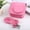 Pink, variant on Retro Style Full Body Camera PU Leather Case Bag with Strap for FUJIFILM instax mini 9 / mini 8+ /