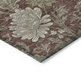 thumbnail image 4 of Addison Rugs Chantille Indoor/Outdoor Transitional Floral Merlot Washable Rectangle Rug, 5' x 7'6", 4 of 6