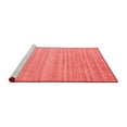 thumbnail image 2 of Ahgly Company Machine Washable Indoor Square Solid Red Modern Area Rugs, 4' Square, 2 of 4