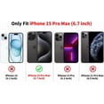 thumbnail image 2 of Cute Coquette Bow Phone Case for iPhone 15 Pro Max 6.7", Clear Aesthetic White Ribbon Bowknot Pattern Print Design Case Transparent Protective Funda Shockproof Soft TPU Women Girls Cover, 2 of 5