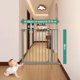 thumbnail image 4 of Puerta De Seguridad para Niños, 96 * 100cm（Aumento de Altura） Sin Agujeros/Perforados Dos Tipos De Instalación con Cierre automático, Incluye 4 ventosas para Pared y uno Extensiones de 10 cm, 4 of 5
