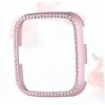thumbnail image 5 of XYCCA 2pcs Drop Resistance Cover Womans Watch Ladies Watch Reloj Inteligente Shell Watch Smart Metal Smartwatch Protector Lite Bumper Accessories Miss Case Diamond Pink-0621, 5 of 5