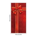 thumbnail image 3 of Christmas Door Cover 185*90/180*90Cm,Christmas Door Curtain Ensigns Outdoor Photo Christmas Day Party Elves Celebration Decoration Background Hanging Decoration Hanging Fabric, 3 of 6