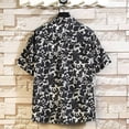 thumbnail image 4 of Yaoyar Men's Plaid Button-Accented Short Sleeve Pocketed Button-Down Collar Shirt Versatile Daily Wear Smart-Casual Activewear Shirts, 4 of 4