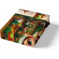 thumbnail image 4 of Niños funda nórdica King Size, Navidad Elf Bowknot Santa Hat ropa de cama Set, Niños, 4 of 6