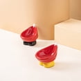 thumbnail image 3 of Elevated Ceramic Pet Bowl, Spine Friendly Raised Feeding Bowl, Stylish Food Basin for Cats and Dogs, 3 of 5