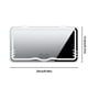 thumbnail image 3 of Espejo de tocador con visera LED blanca para coche, atenuación táctil y 3 luces de color | Espejo de maquillaje rectangular de alta definición para mujeres, niñas y estudiantes | Espejo retrovisor, 3 of 9
