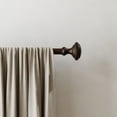 thumbnail image 2 of Mainstays 3/4" Bronze Sherry Trumpet Adjustable Single Curtain Rod Set, 30-84", 2 of 7