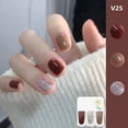 thumbnail image 2 of Riforla Three Color Nail Polish No Baking Quick Drying Set Durable Tearable Water Based Manicure 1ml Nail Polish, 2 of 3