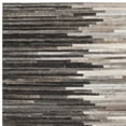 thumbnail image 4 of SAFAVIEH Studio Leather Angel Geometric Area Rug, Charcoal/Ivory, 3' x 5', 4 of 6