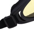 thumbnail image 3 of Prettyia 400 Protection Windproof Goggles for Snowboard Motorcycle Bike Yellow, 3 of 7