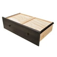 thumbnail image 6 of Grain Wood Furniture Shaker 5-Drawer Solid Wood Chest with an Expresso Finish, 6 of 8