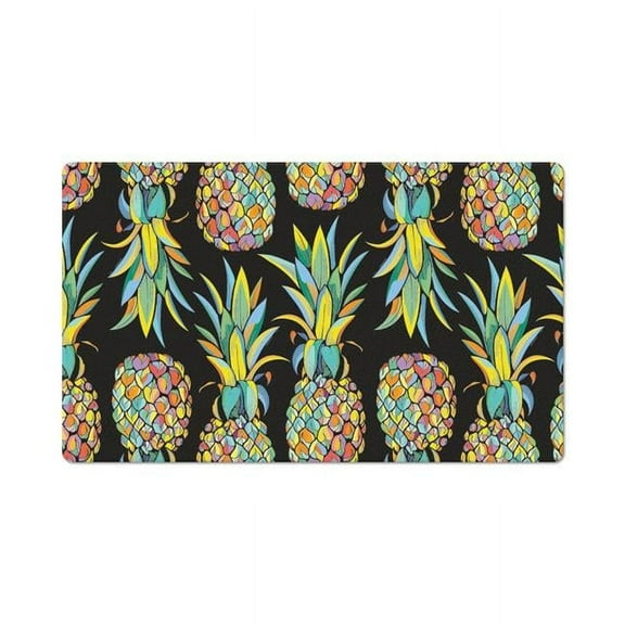 Americo 7116CPN830 Colorful Pineapples Printed Mat, Eversoft - 8 x 30 in.