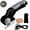 Black Double Blade, variant on Electric Cordless Scissors for Cardboard, Rotary Cutter with Rechargeable Battery for Home Office Cutting(Green Single blade)