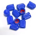 thumbnail image 5 of 30PCS Tire Valve Caps, Plastic Dust Proof Air Caps Cover for Car Tyre, Airtight Seal Stem Covers with O Rubber Ring, Auto Accessories Universal for Trucks, Motorcycles, Bicycles, SUV (Blue), 5 of 5